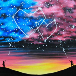 Apéro Peinture Constellation des Coeurs